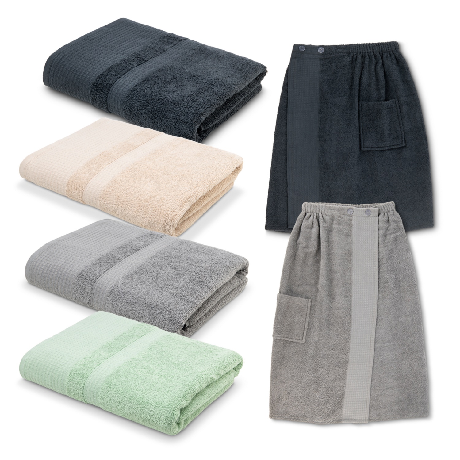 NOVITESSE Linge de sauna et kilt Color