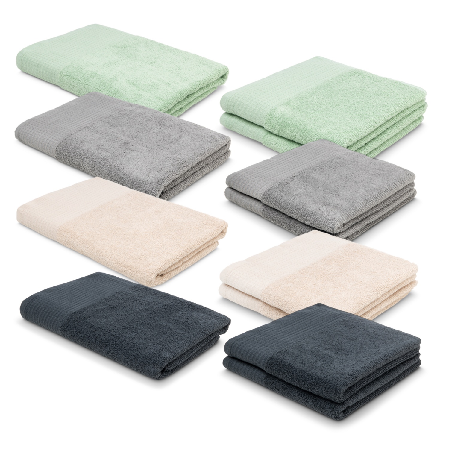 NOVITESSE Linges éponge Color