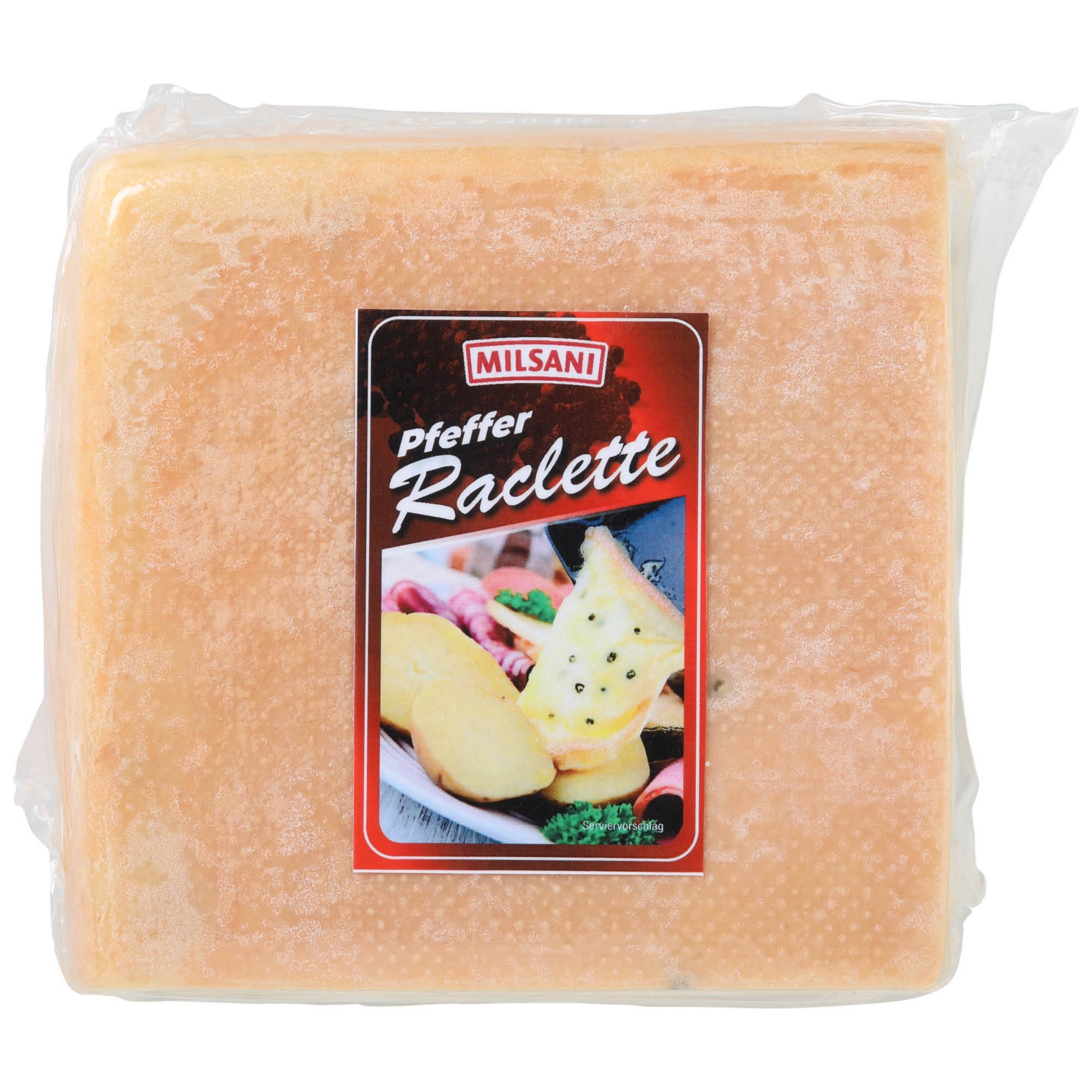 MILSANI Raclette con pepe, 1/4 di forma