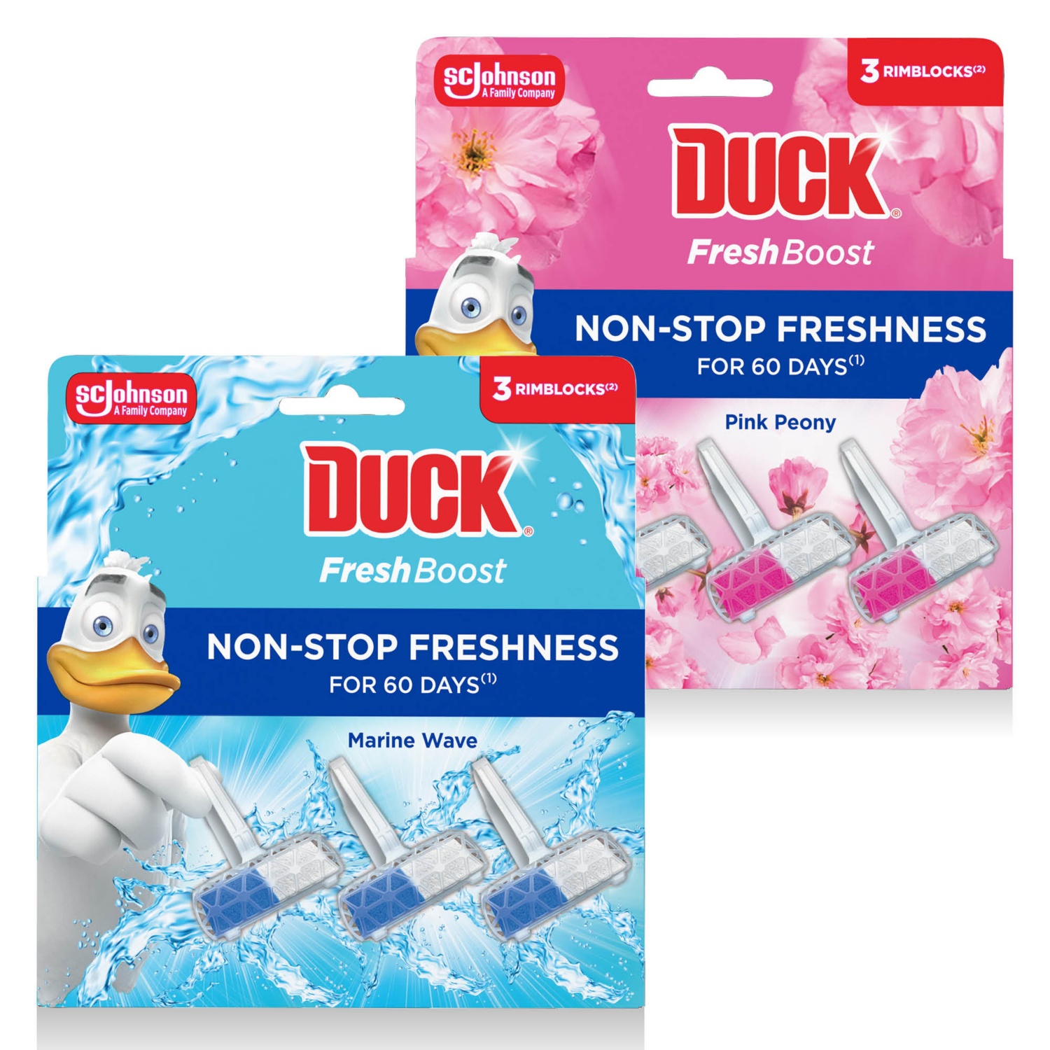DUCK Fresh boost WC-öblítő rúd, 3 darab