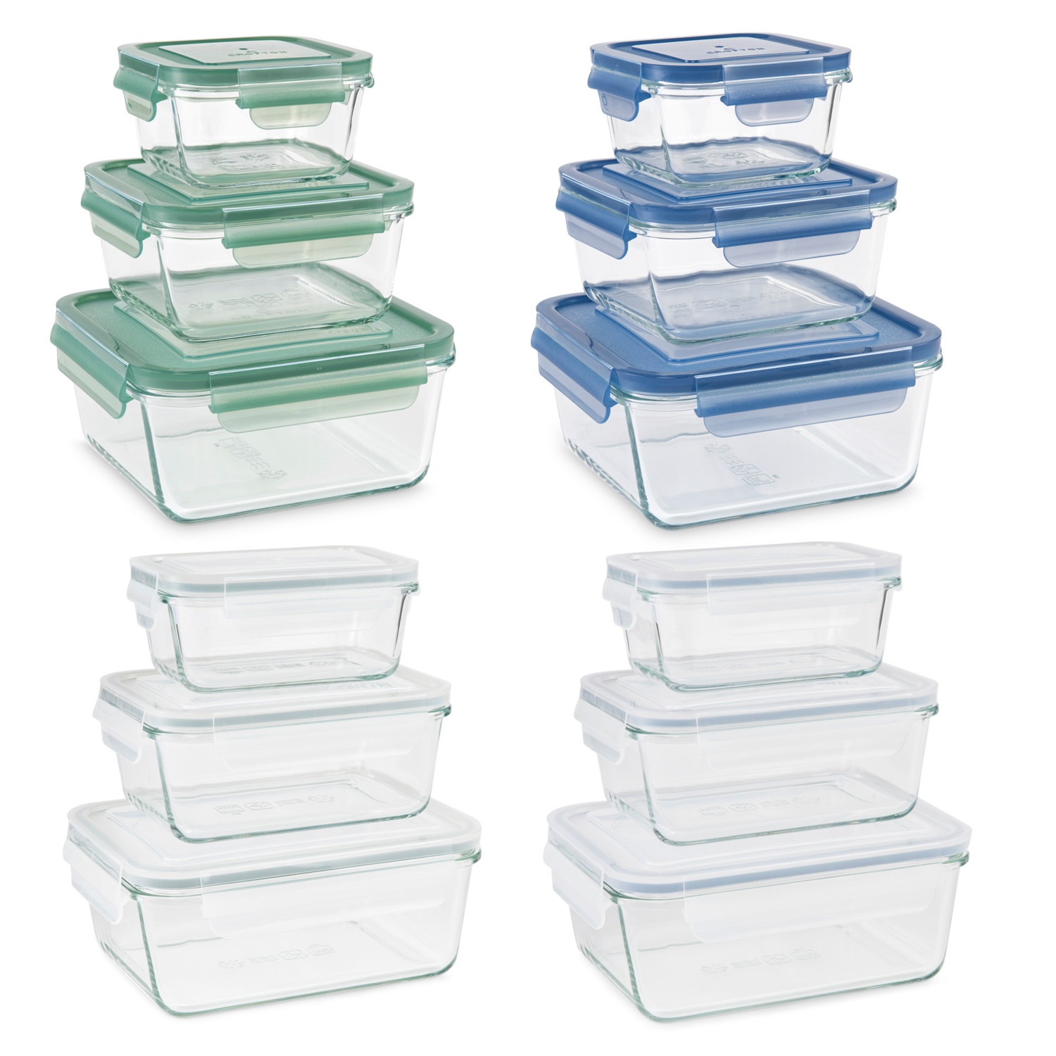 CROFTON Steklene posode za shranjevanje