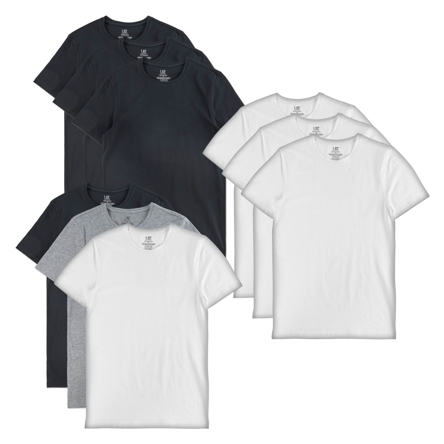 UP 2 FASHION BASICS Férfi póló, 3 darab