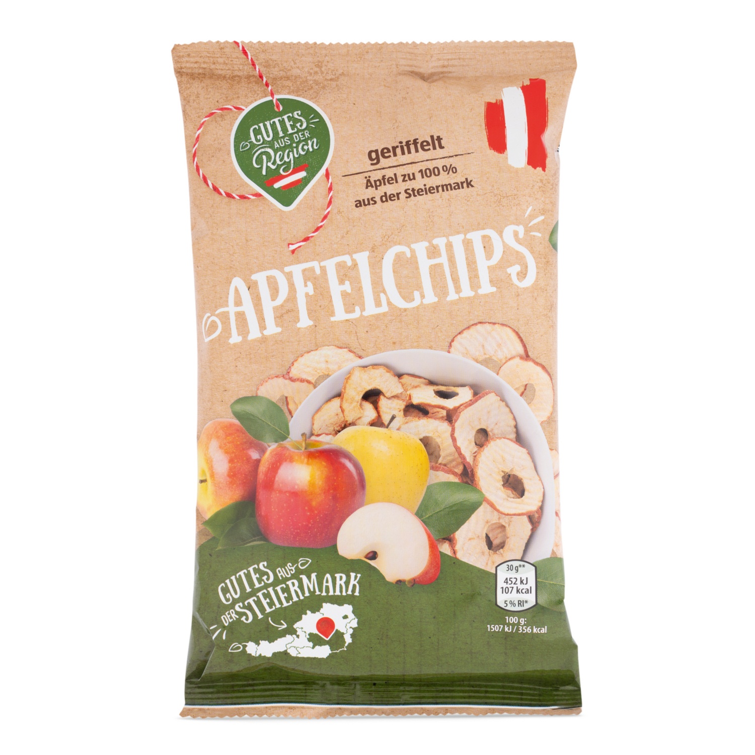 GUTES AUS DER REGION Apfelchips natur