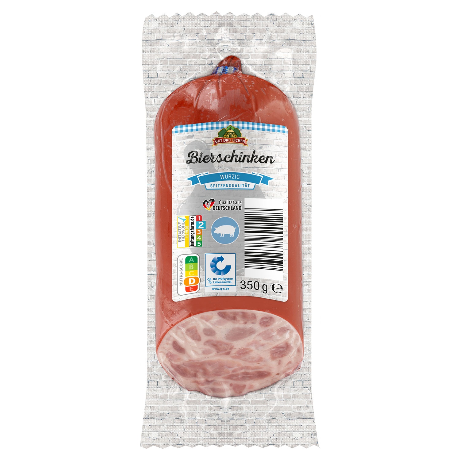 GUT DREI EICHEN Wurstsortiment 350 g, Bierschinken