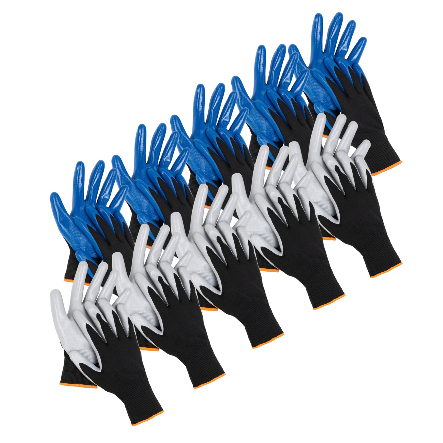 TOPCRAFT Munkáskesztyű, 5 pár