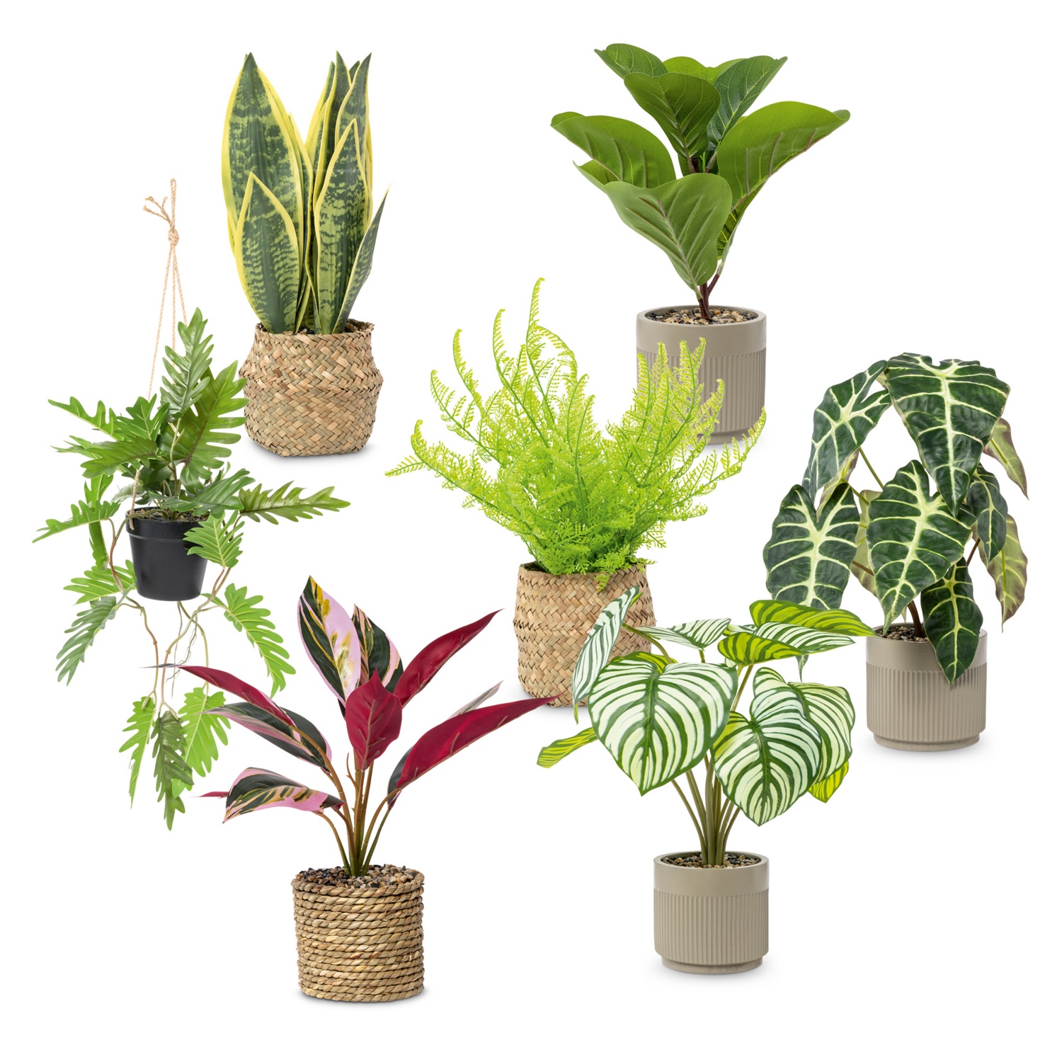 HOME CREATION Plantes artificielles en pot