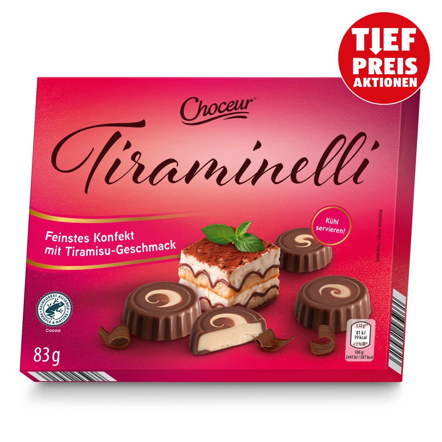 CHOCEUR Orangetti/Tiraminelli, Tiraminelli