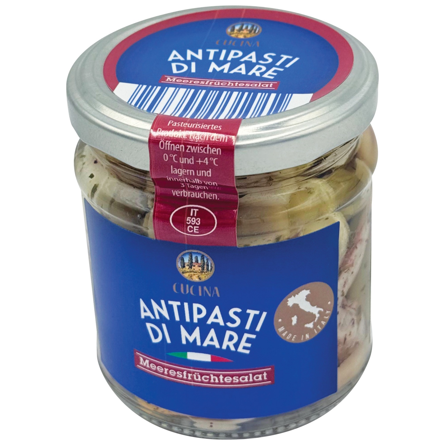 CUCINA NOBILE Antipasti di mare, salade de fruits de mer