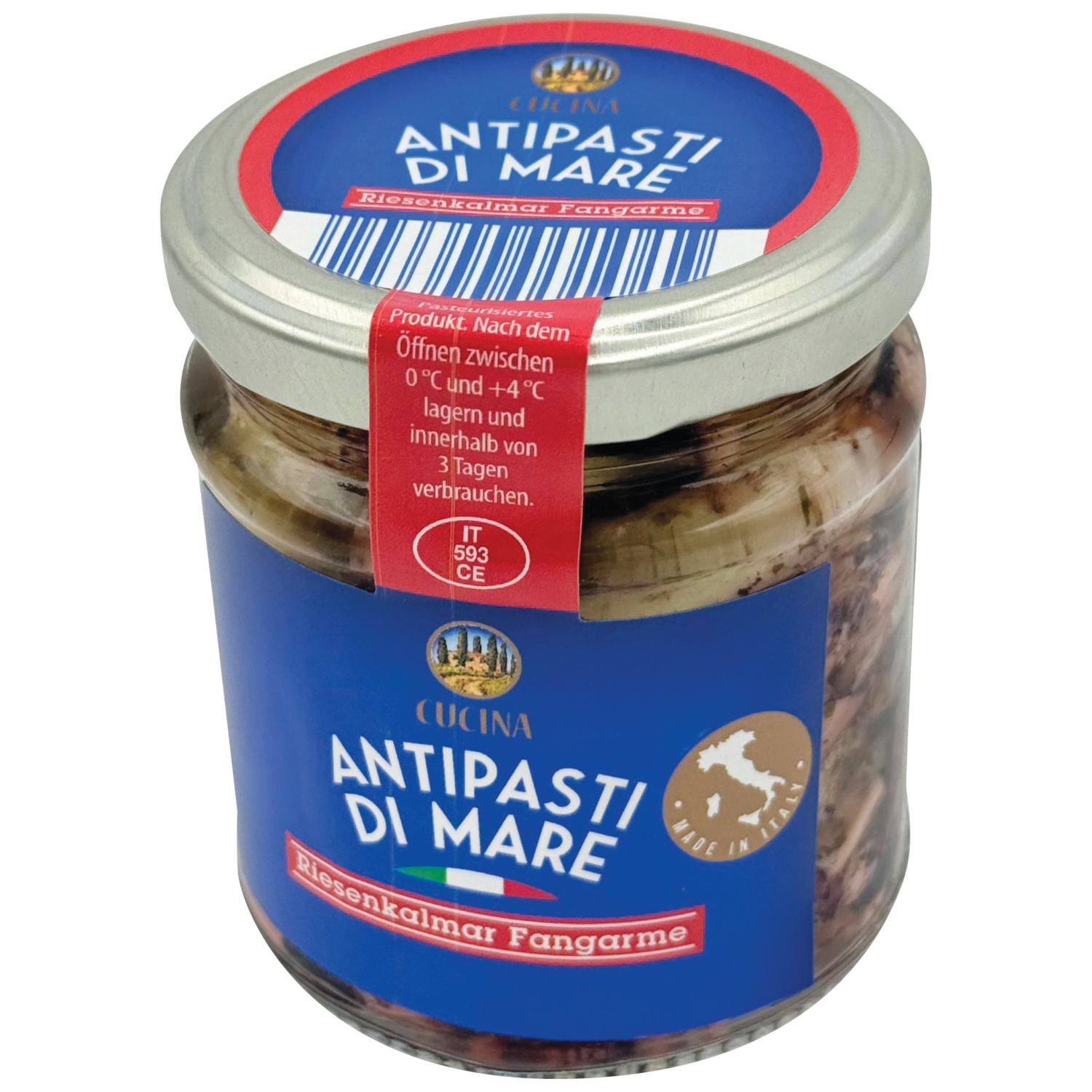 CUCINA NOBILE Antipasti di mare, fruits de mer/légumes