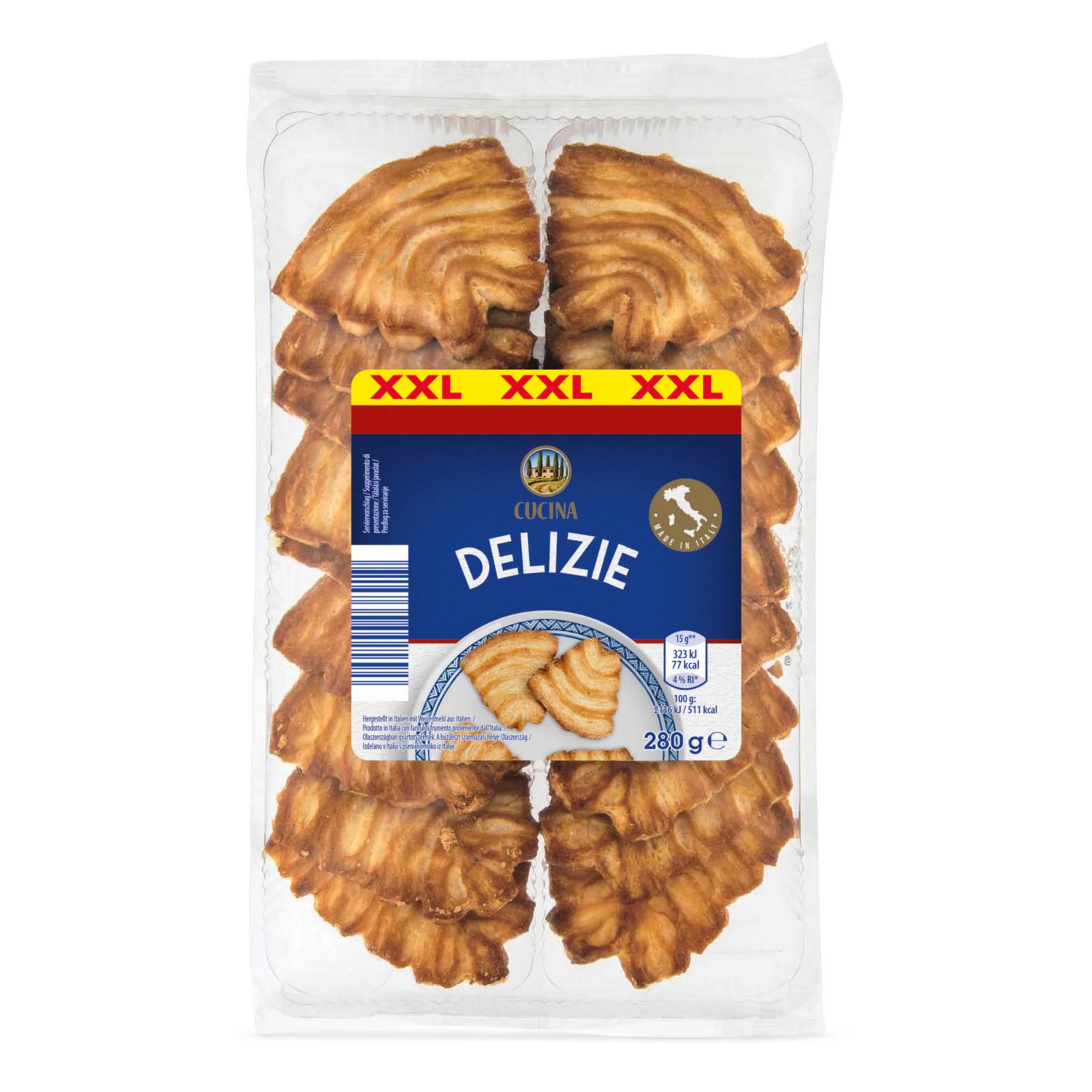 CUCINA NOBILE Leveles sütemény XXL, 280 g