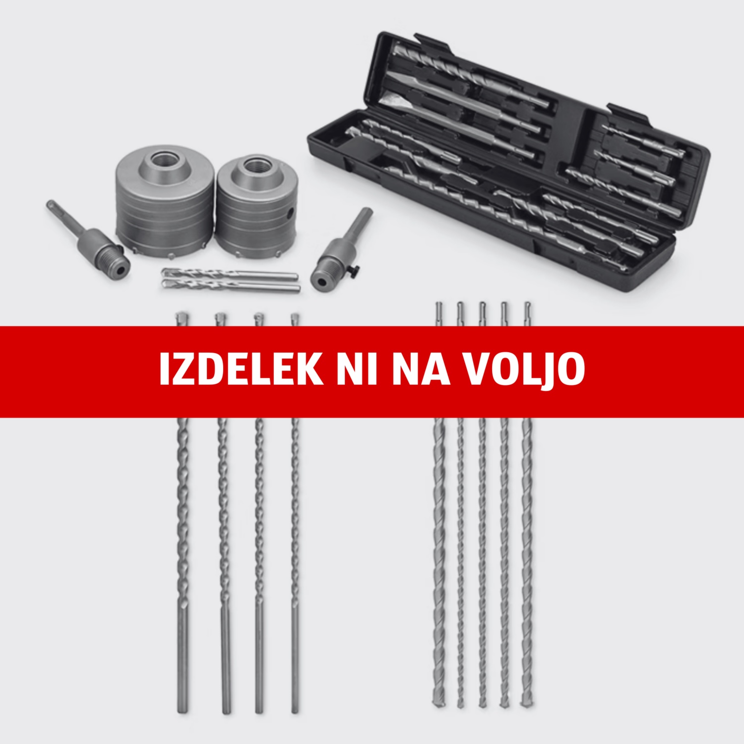 FERREX Komplet svedrov SDS