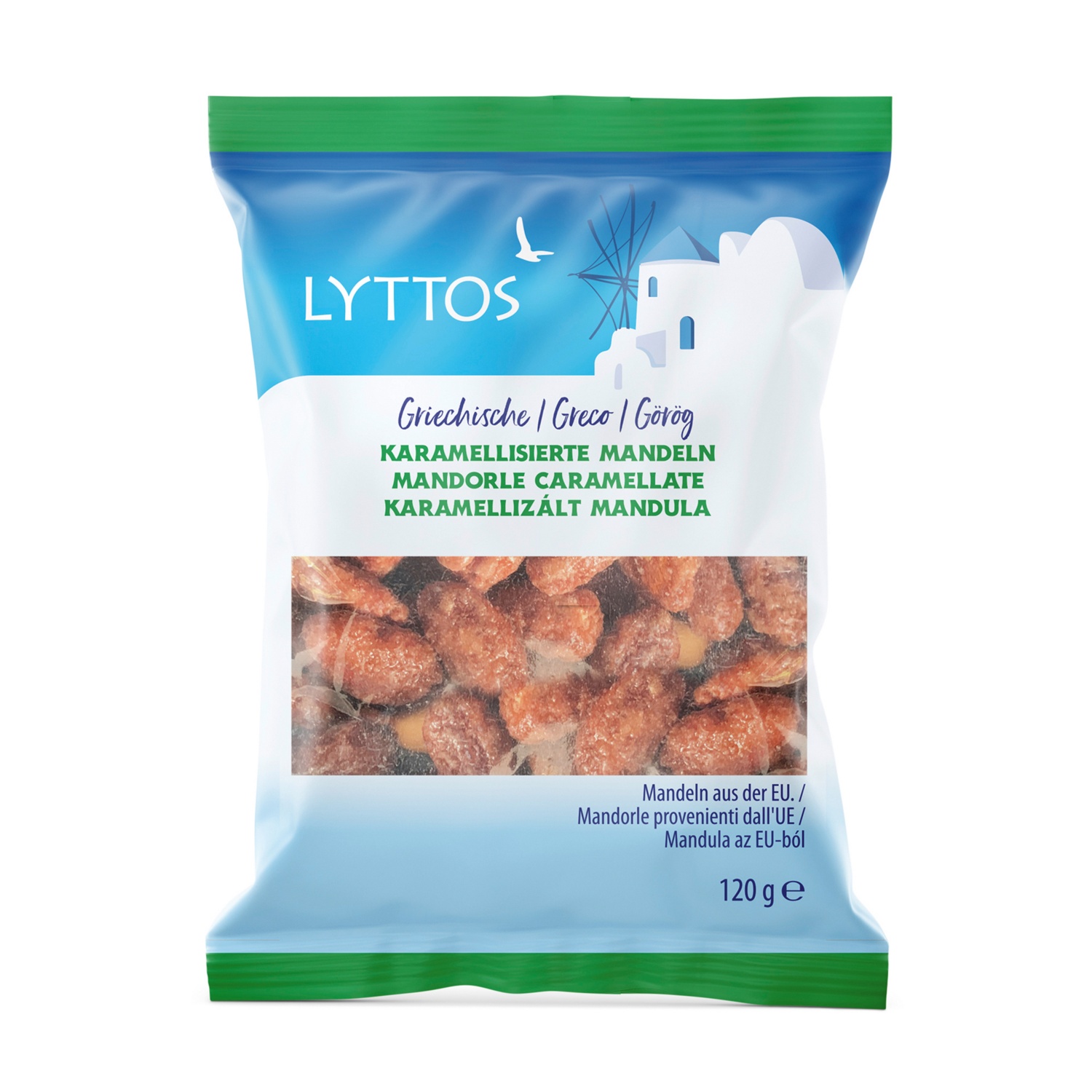 LYTTOS Karamellisierte Nüsse, Mandeln