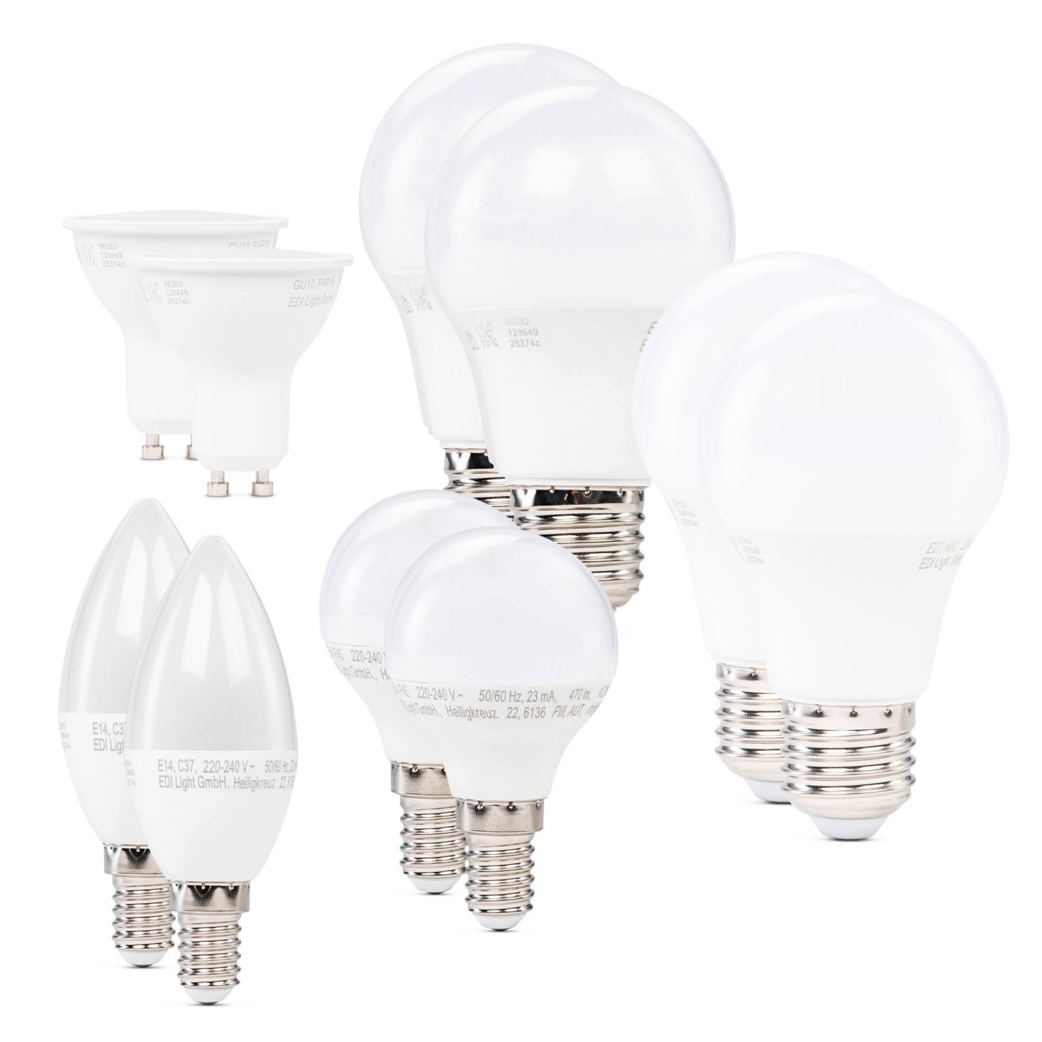 CASALUX LED-izzókészlet, 2 darabos