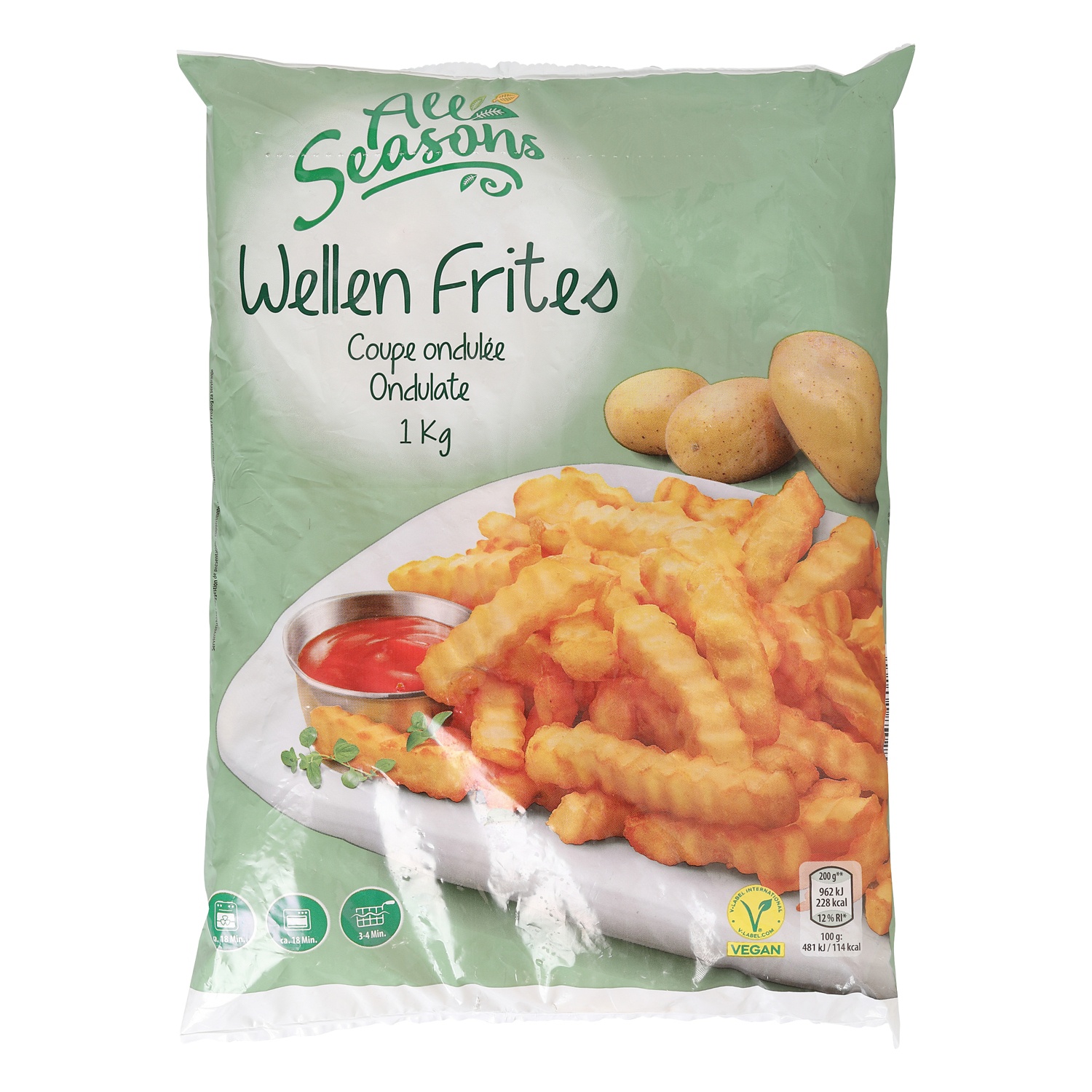 ALL SEASONS Frites ondulées