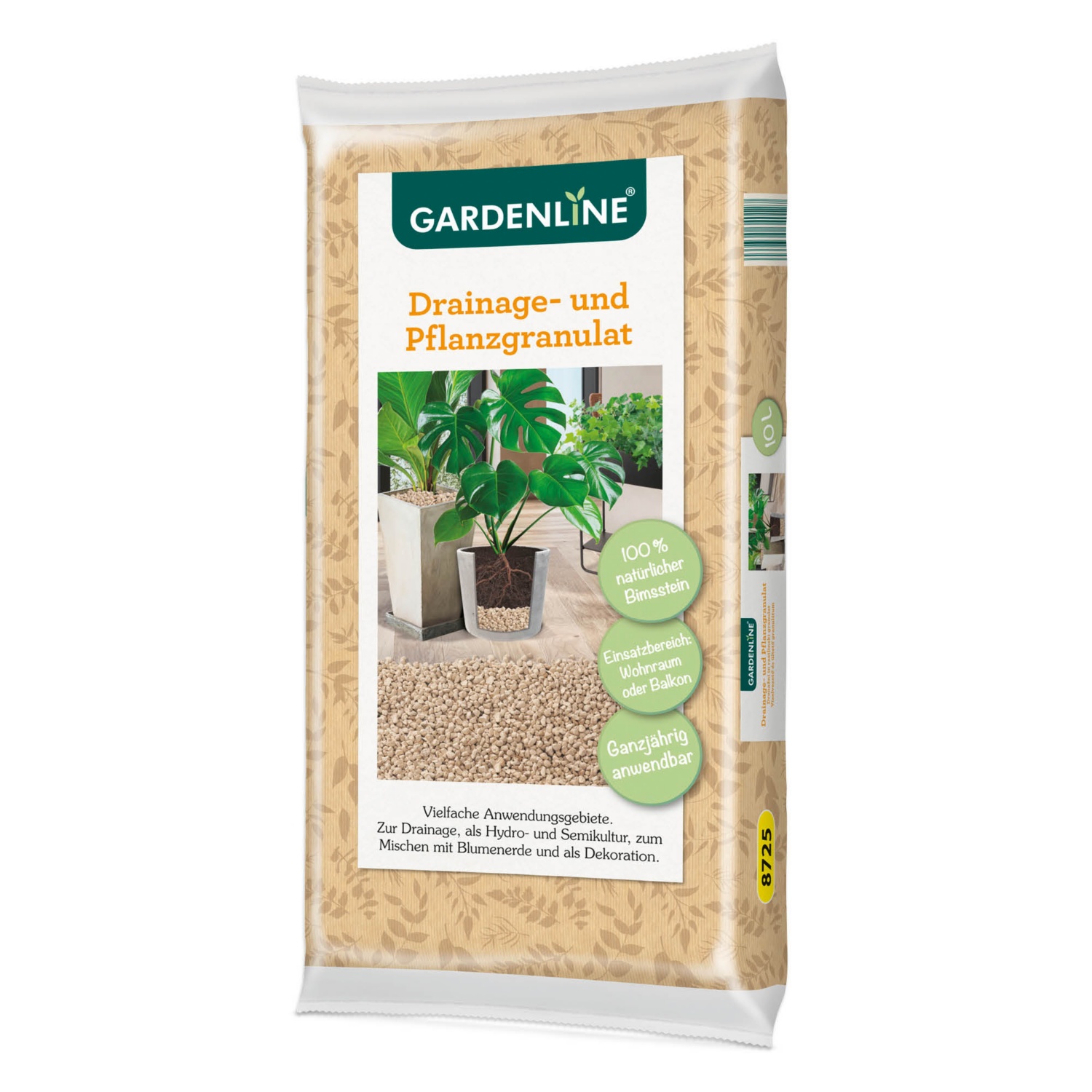 GARDENLINE Növénygranulátum, 10 l