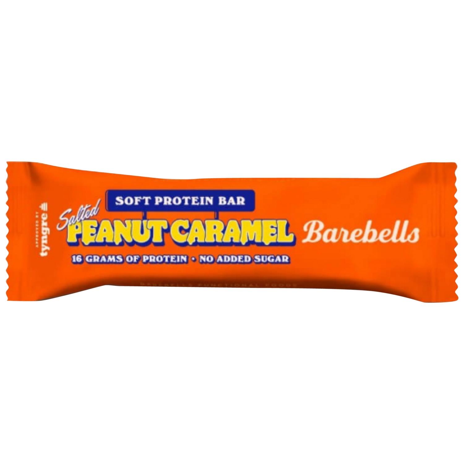 BAREBELLS Barretta proteica, caramello e arachidi