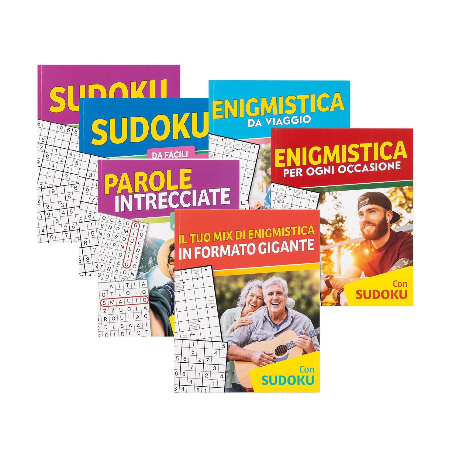Libri con puzzle ed enigmistica