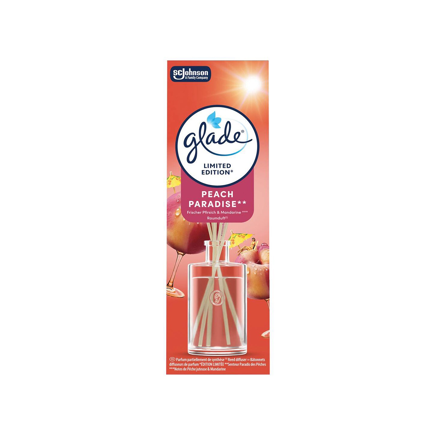 GLADE Diffusore a bastoncini Peach Paradise