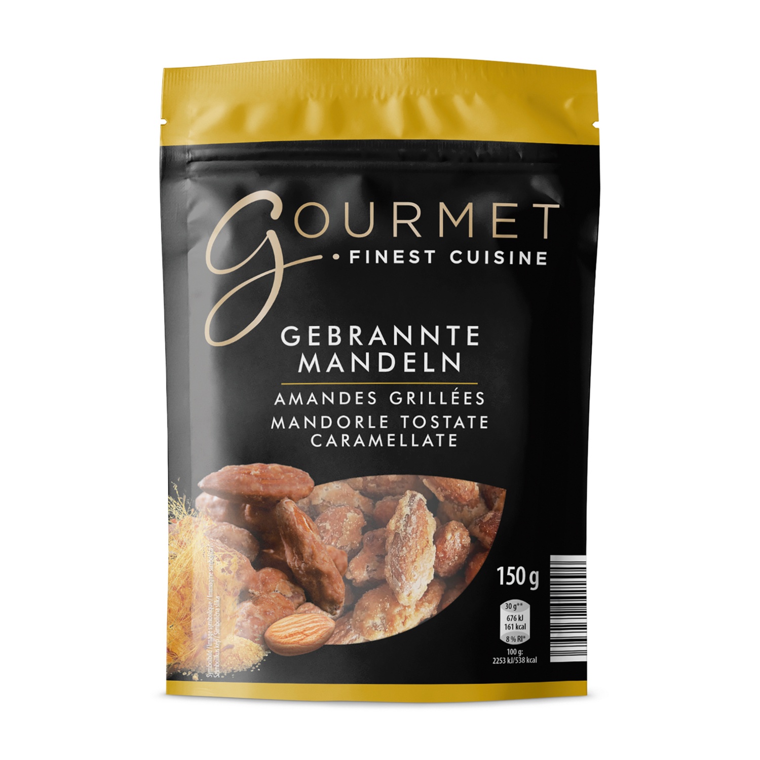 GOURMET FINEST CUISINE Premium Mandeln, gebrannt