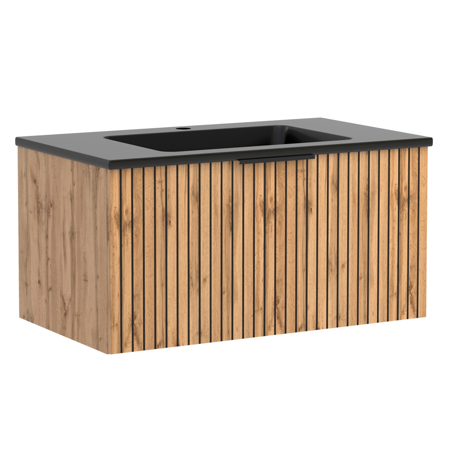 Waschtisch 80 cm schwarz