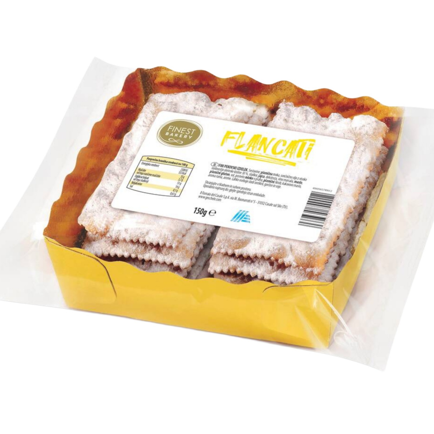 FINEST BAKERY Pustni flancati