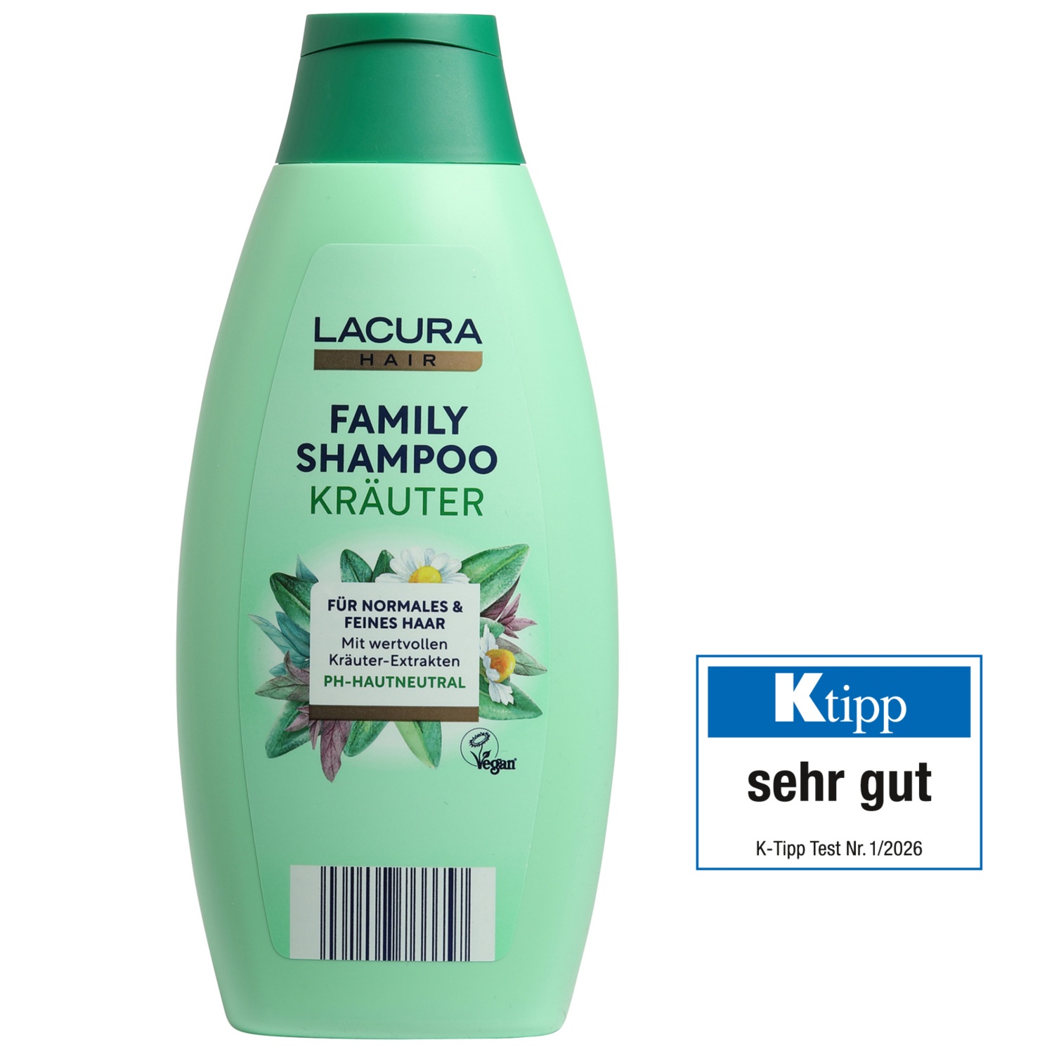 LACURA Kräuter Familienshampoo