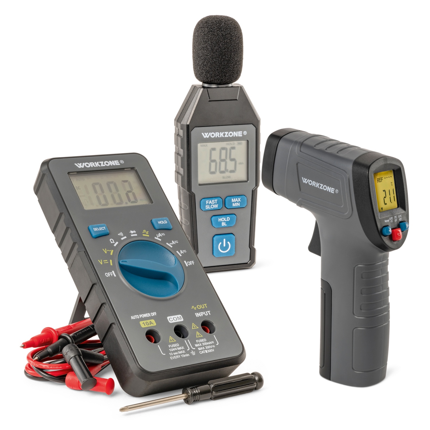 WORKZONE Profi Messgeräte
