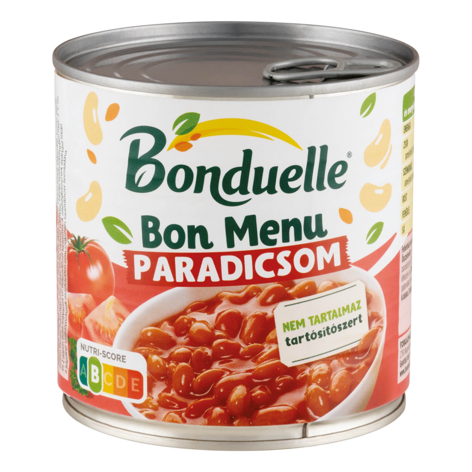 BONDUELLE Bon menu szószos bab, paradicsom, 430 g