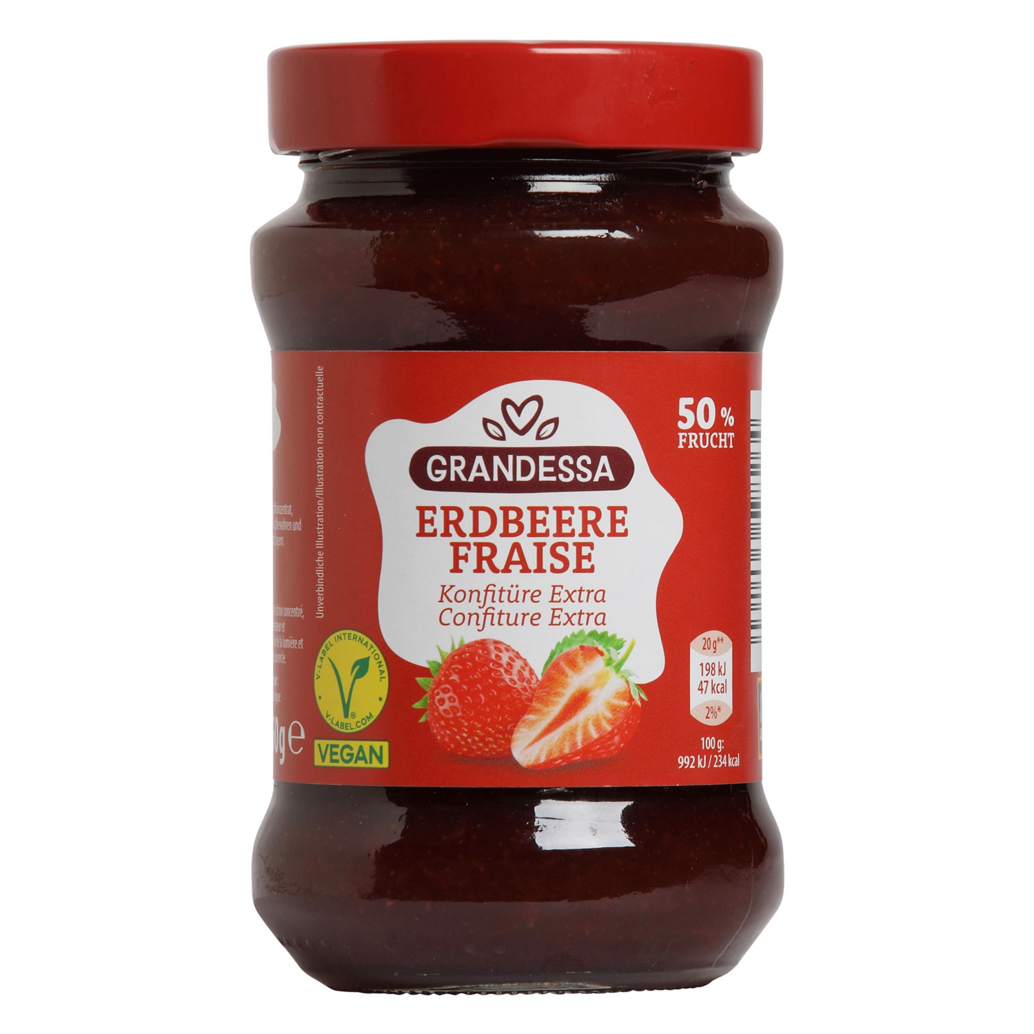 GRANDESSA Confiture de fraises