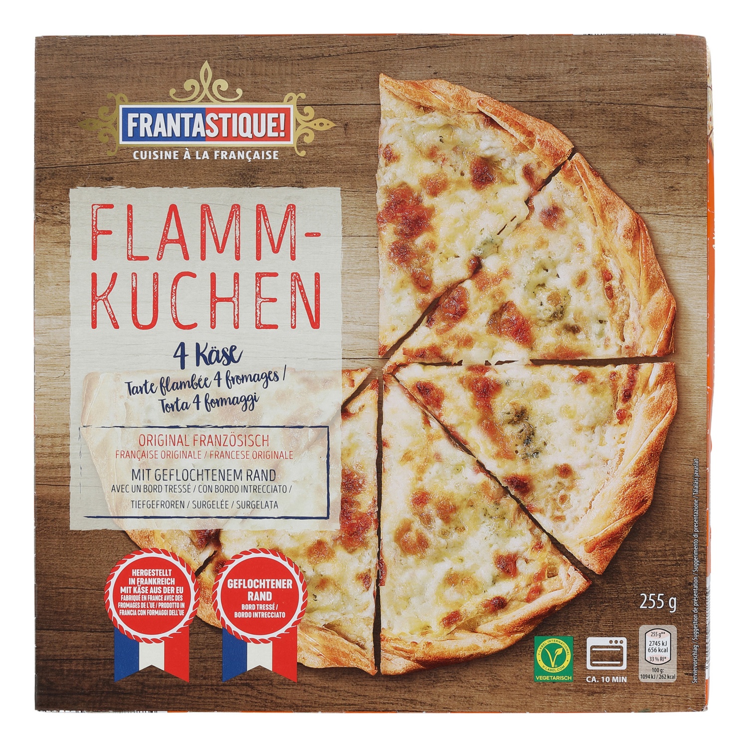 FRANTASTIQUE! Tarte flambée, ai 4 formaggi