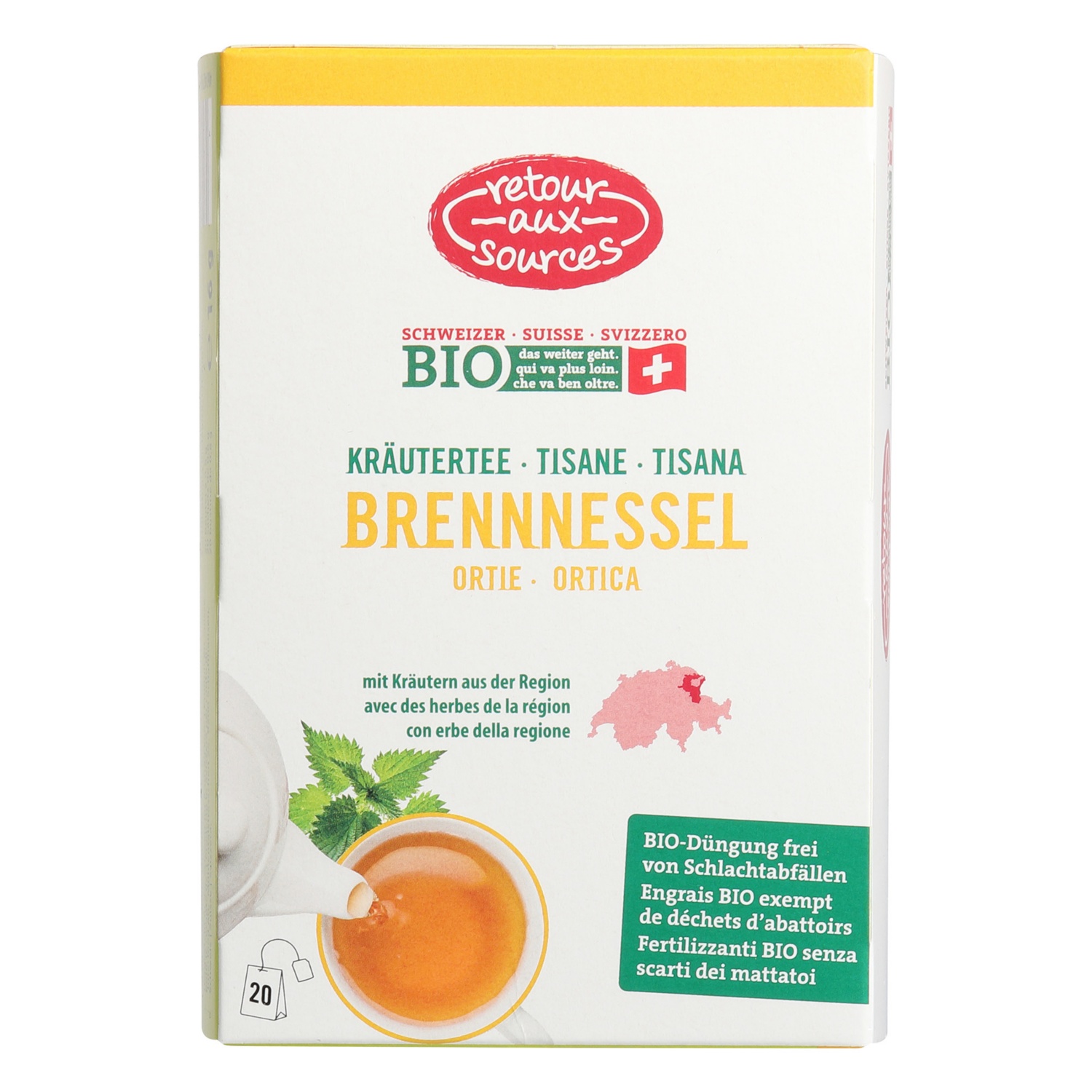 RETOUR AUX SOURCES Infusions BIO, ortie