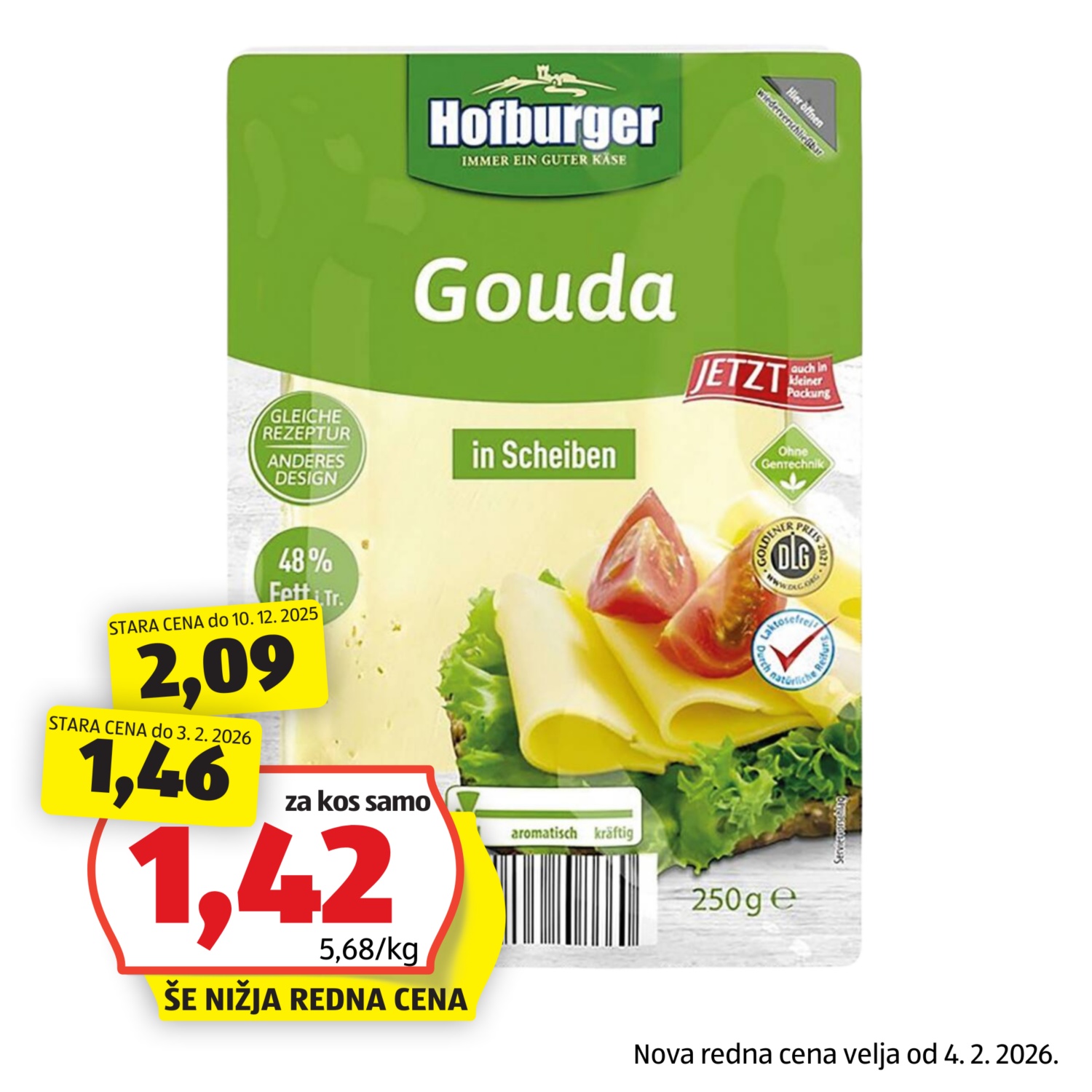 MILSANI Sir gavda v rezinah