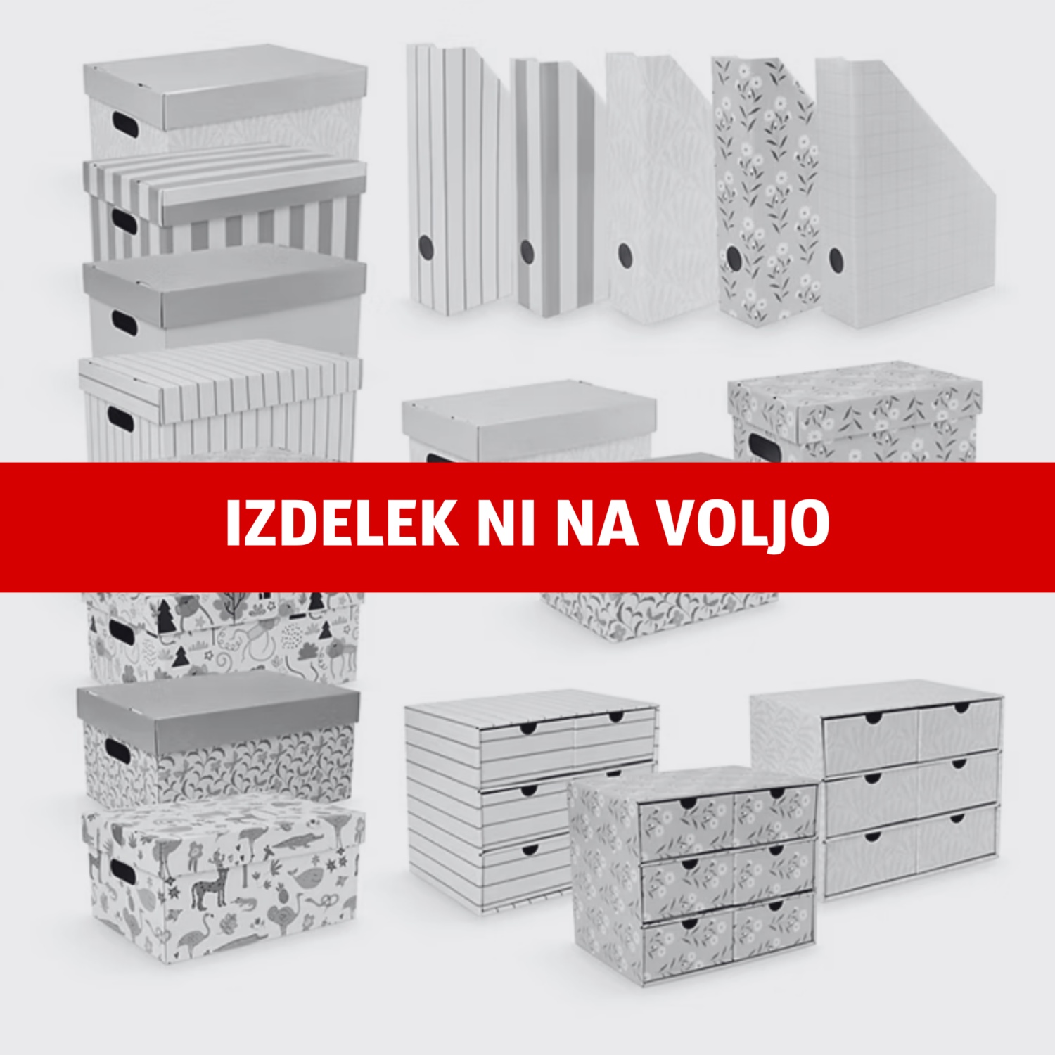 HOME CREATION Registrator/škatla za shranjevanje