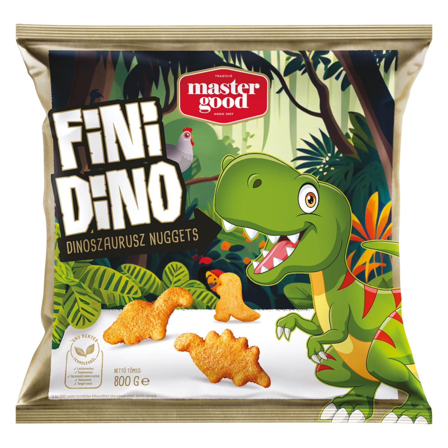 MASTER GOOD Fini Dino Nuggets, 800 g