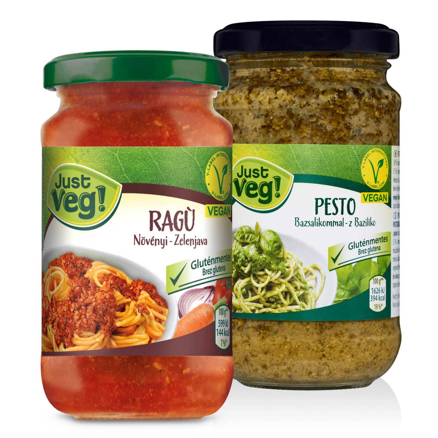 JUST VEG! Vegán tésztaszósz, 190 g