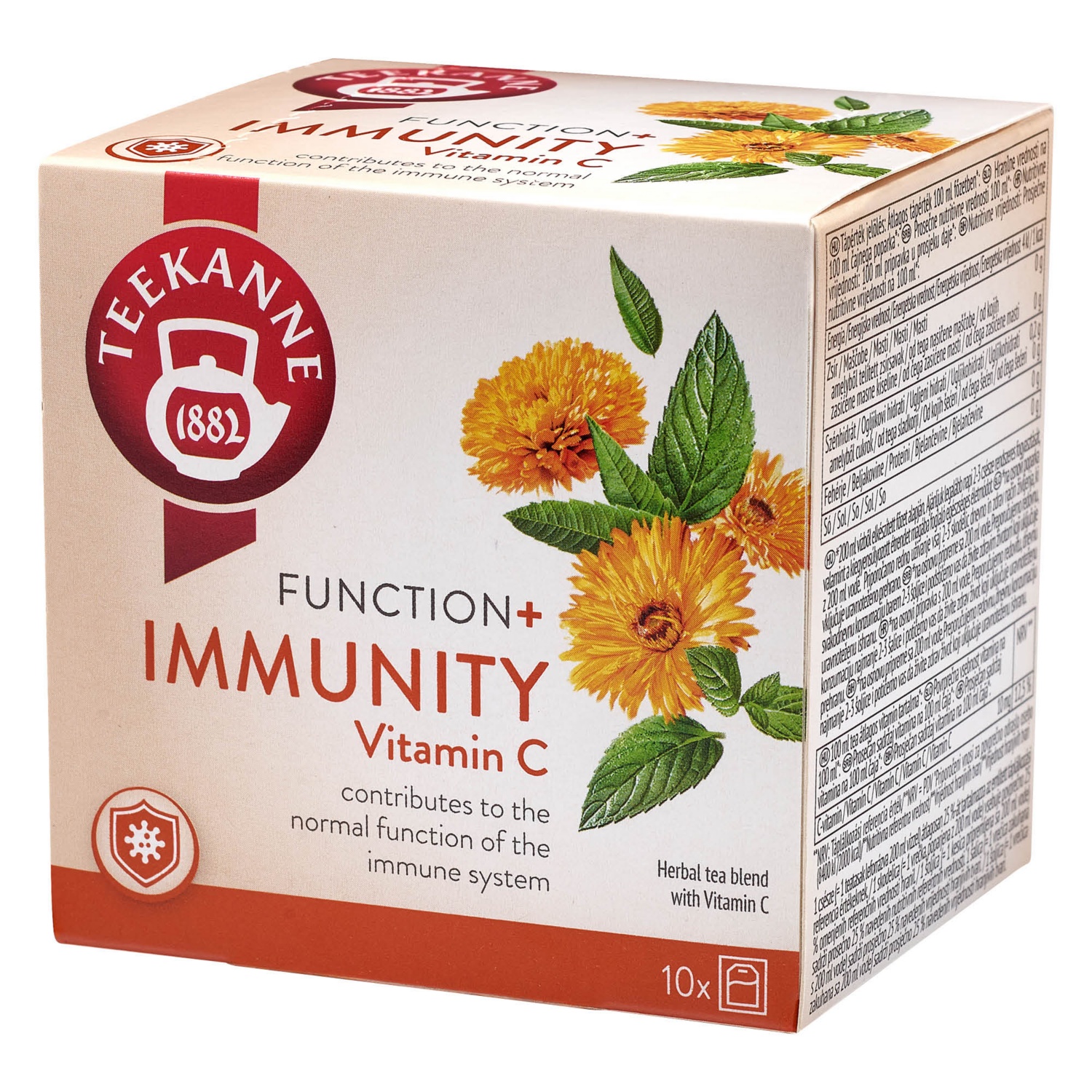 TEEKANNE Funkcionális teaválogatás, Immunity, 10 filter