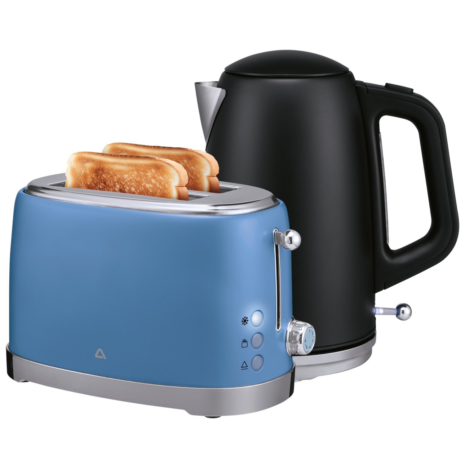 AMBIANO Bouilloire et grille-pain rétro