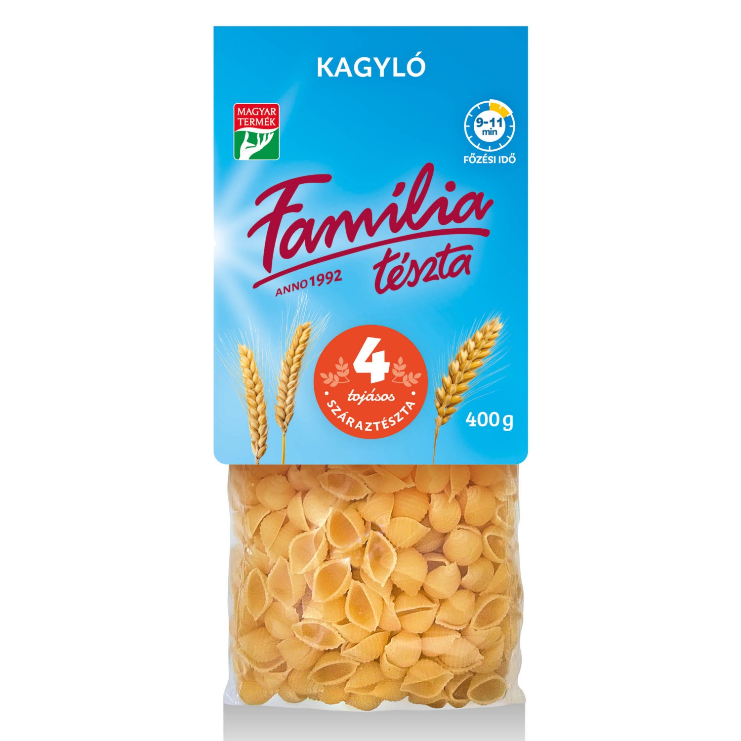 FAMÍLIA TÉSZTA Kagylótészta, 400 g