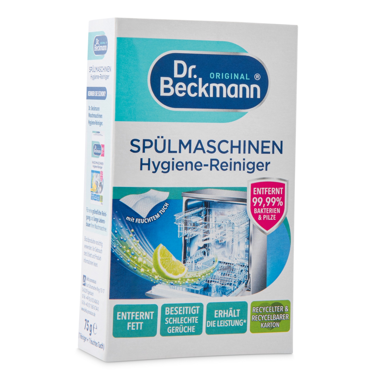 DR. BECKMANN Spülmaschinen Hygiene Reiniger