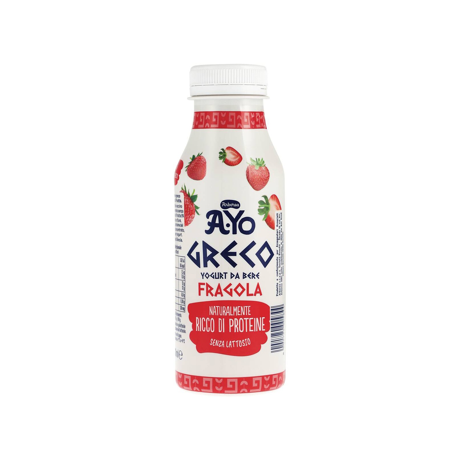 ARBOREA Yogurt greco da bere alla fragola