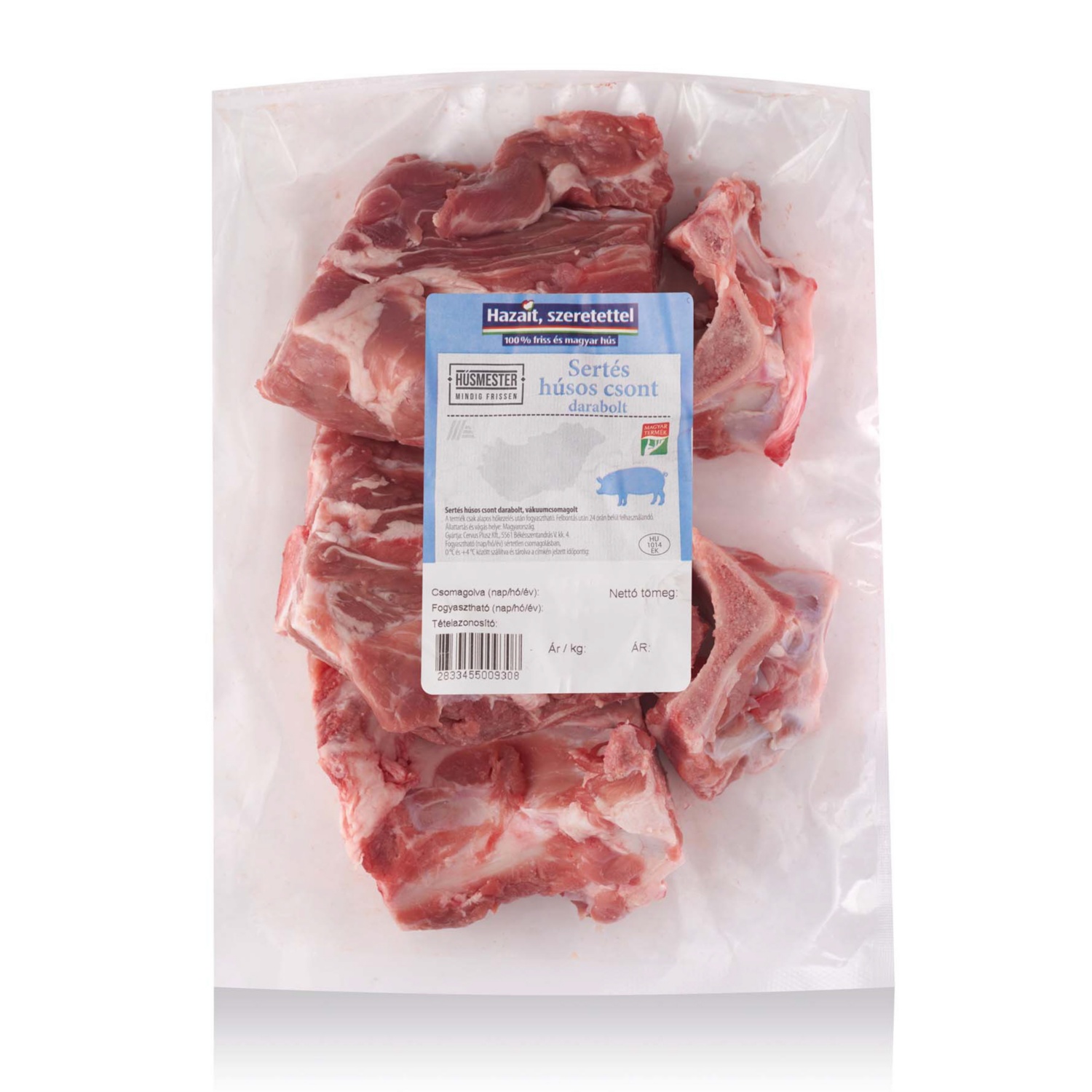 HÚSMESTER Sertés húsos csont, /kg