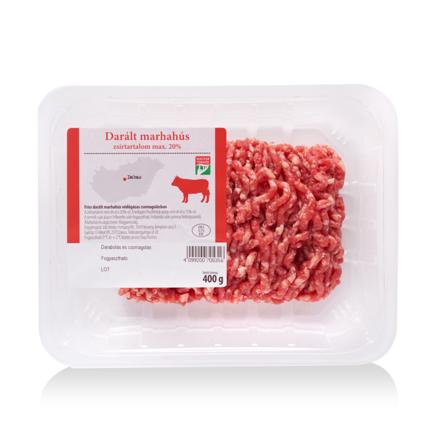 HÚSMESTER Darált marhahús, 500 g