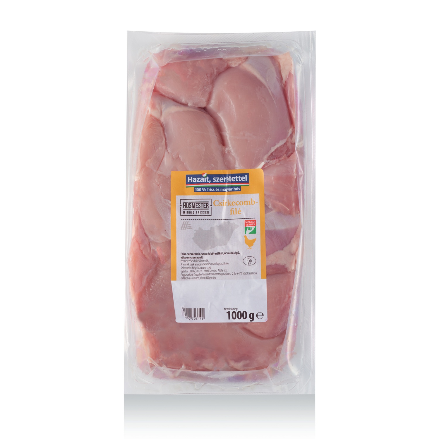 HÚSMESTER Csirkecombfilé, /kg