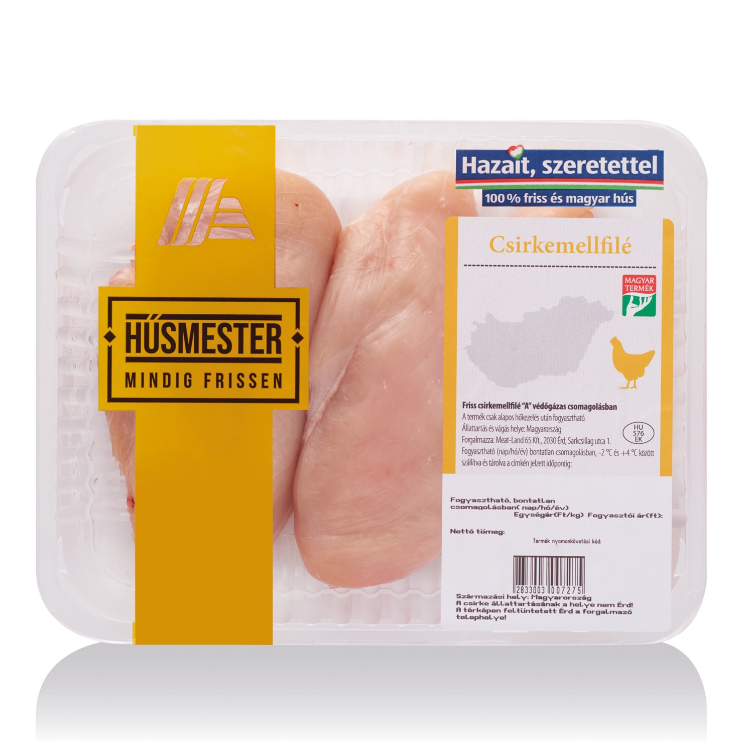 HÚSMESTER Csirkemellfilé, /kg