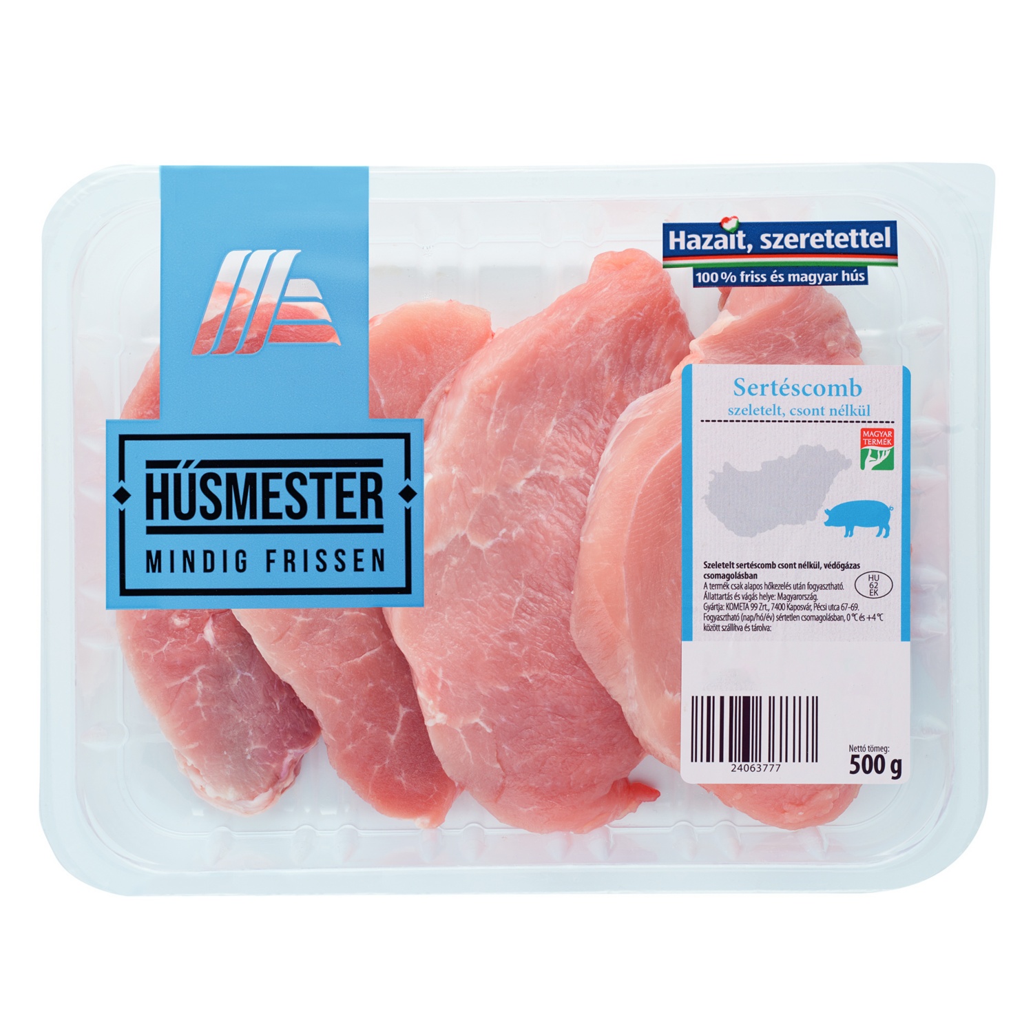 HÚSMESTER Sertéscomb, 500 g