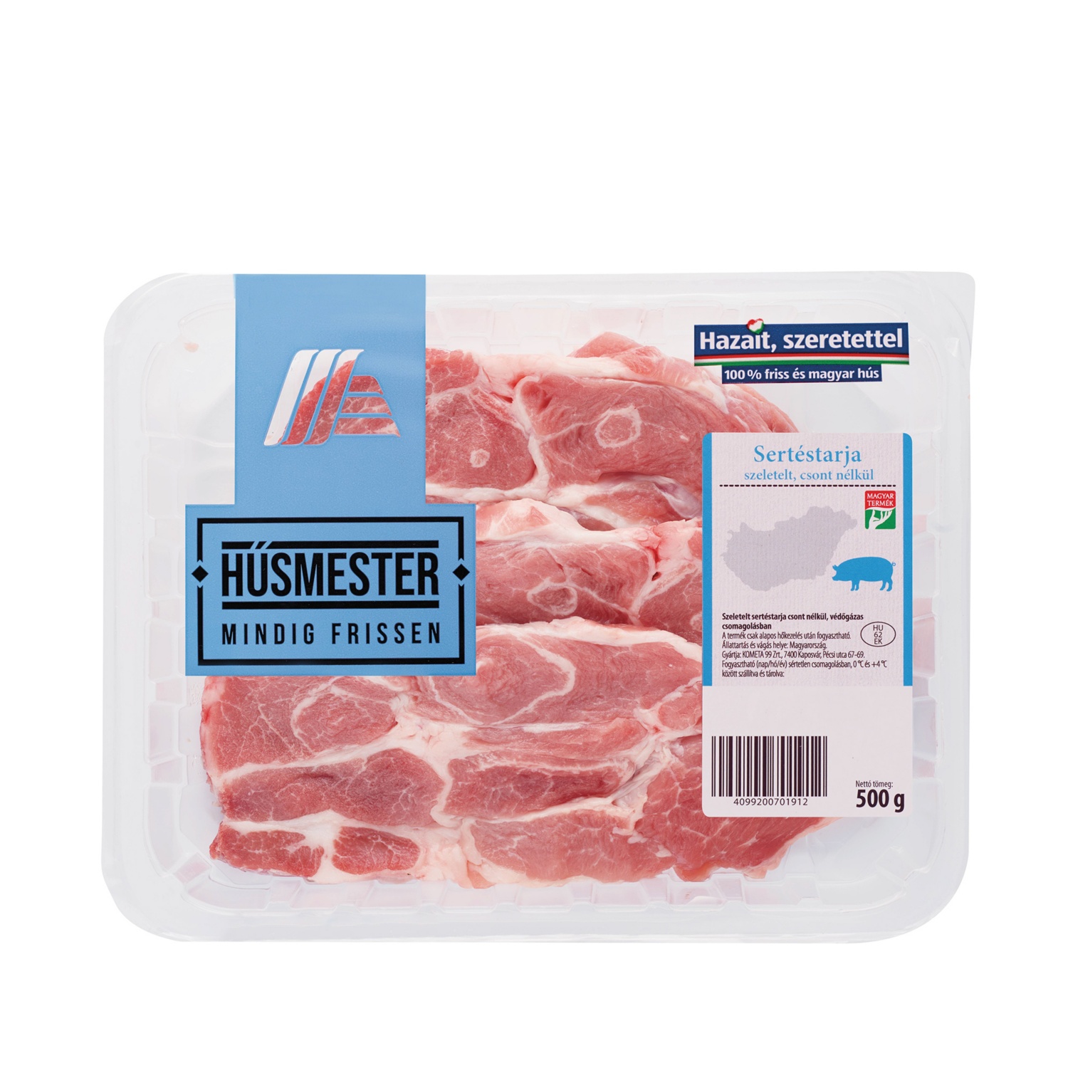 HÚSMESTER Sertéstarja, szeletelt, 500 g