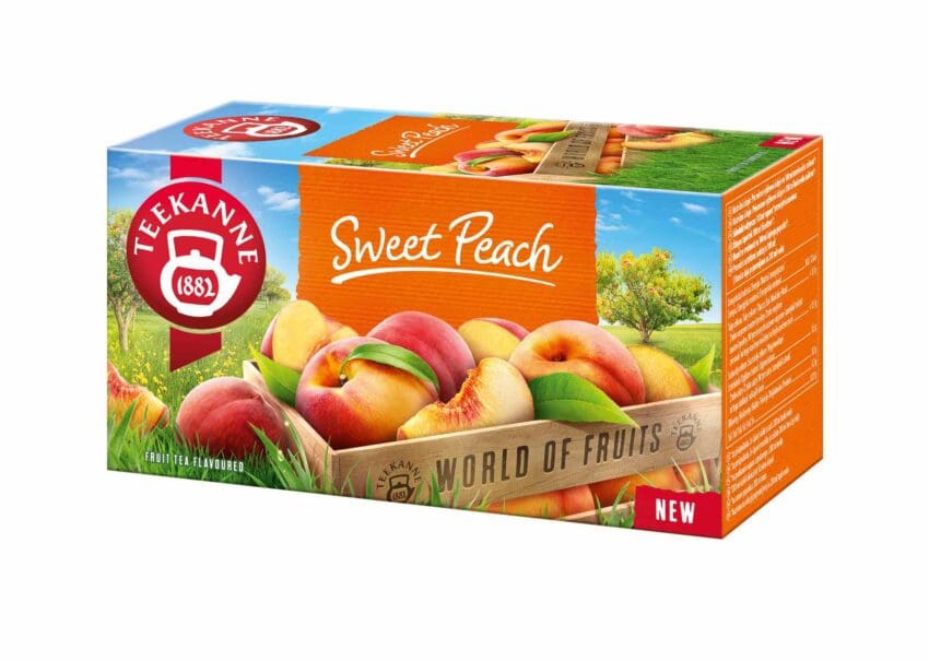 TEEKANNE Teaválogatás, Sweet Peach, 20 filter