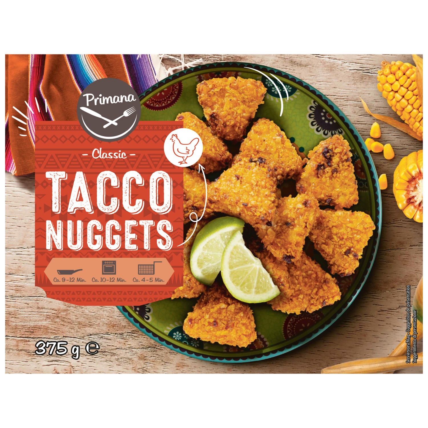 PRIMANA Chicken Tacco Nuggets