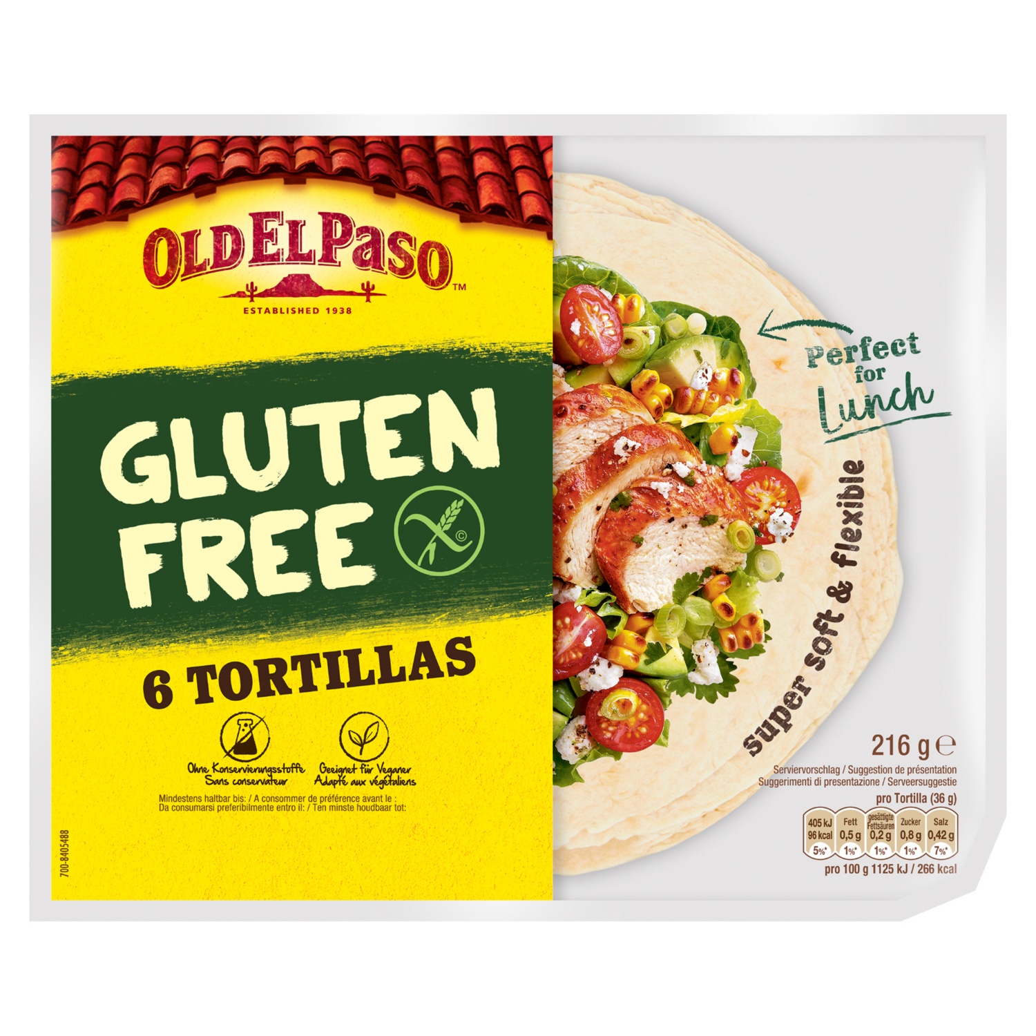 OLD EL PASO Tortillas senza glutine