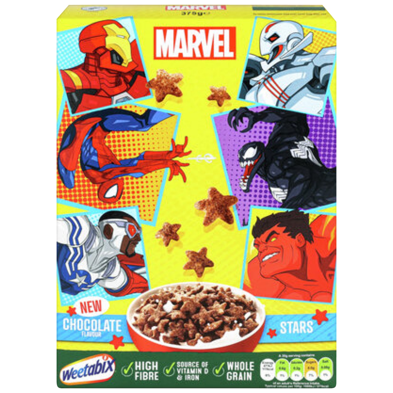 WEETABIX Marvel Chocloate Stars